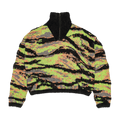 ERL Jacquard Tiger Sweater "Green Rave Camo"