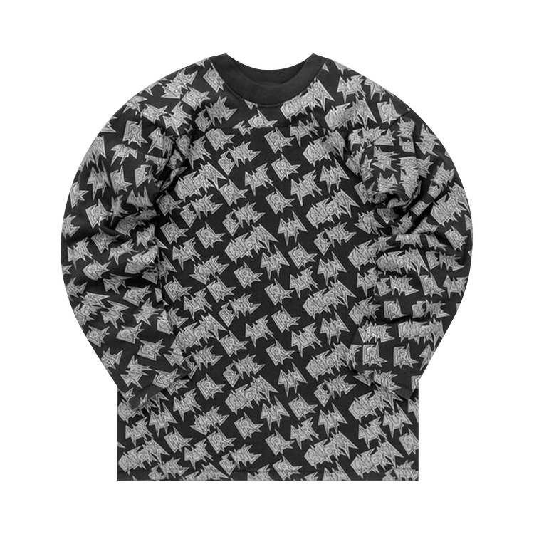 ERL Printed Long-Sleeve T-Shirt "Black"