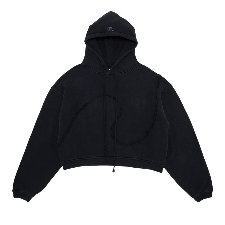 ERL Swirl Premium Fleece Hoodie "Black"