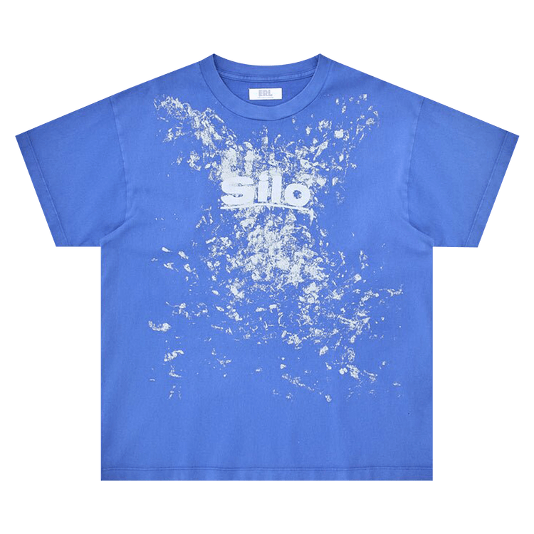 ERL Stained T-Shirt "Blue"