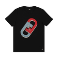 Fendi Linked FF Branding T-Shirt "Nero"