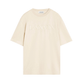 Lanvin Paris Embroidered T-Shirt "Sand"