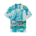 Aimé Leon Dore Silk Cabana Shirt "Regatta"