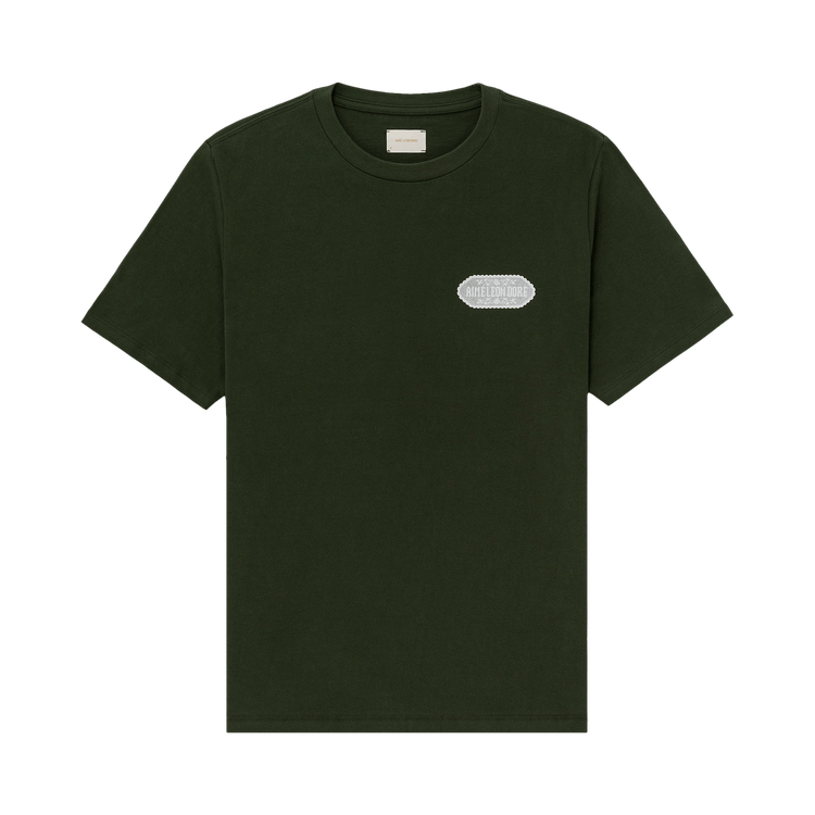 Aimé Leon Dore Printed Lace Tee "Kombu Green"