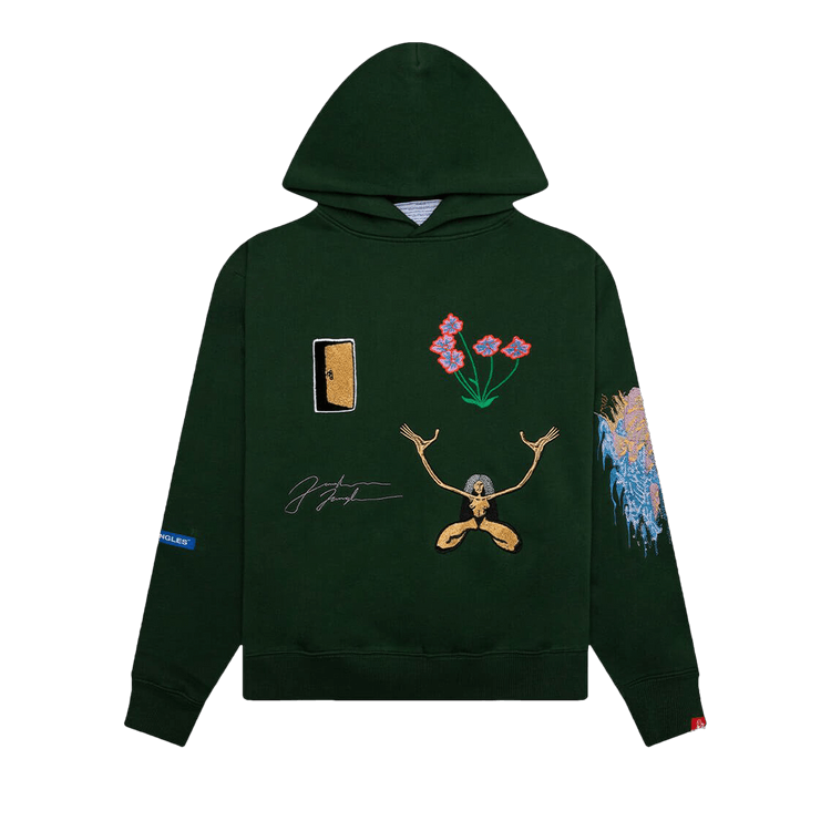 Jungles Exit Through The Back Hoodie "Green"