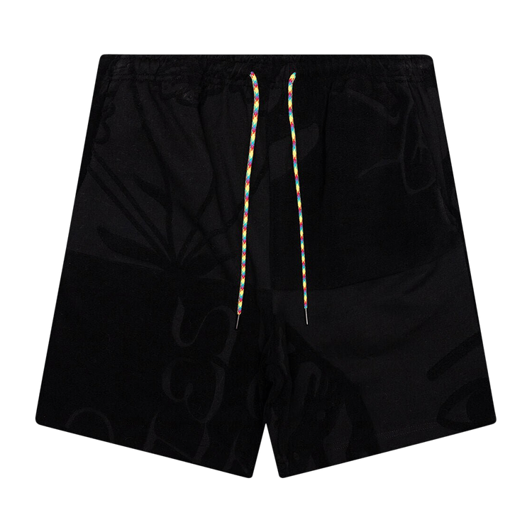 Jungles Towelling Shorts "Black"