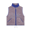 Jungles Fuzzy Vest "Brown/Blue"