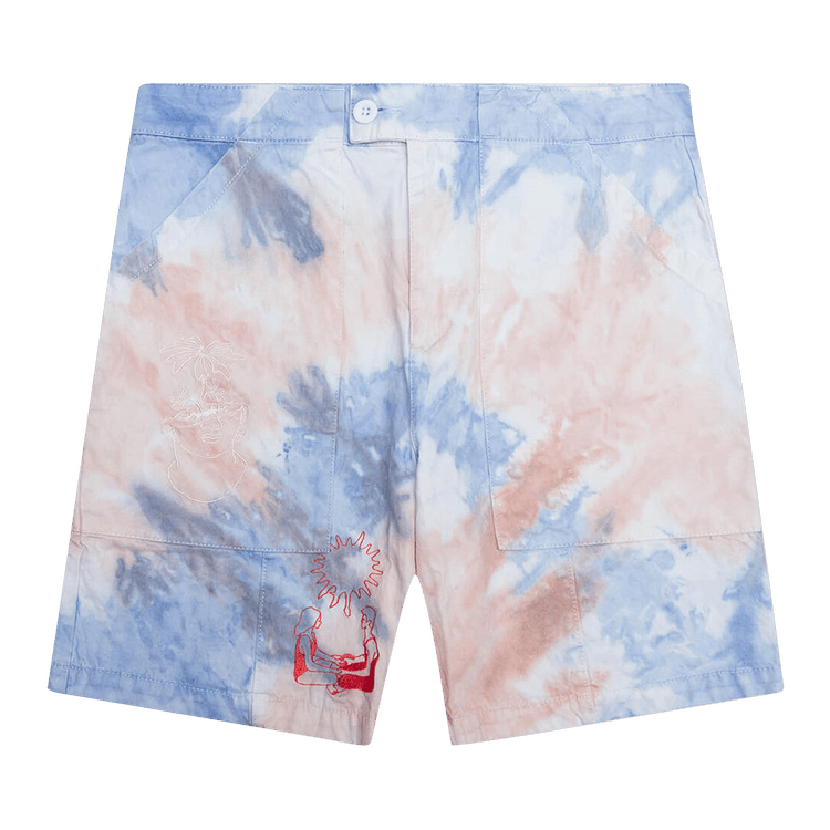 Jungles Growth Connection Change Minimal Work Shorts "Tie Dye"