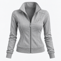 Palamera Grey Monogram Track Jacket