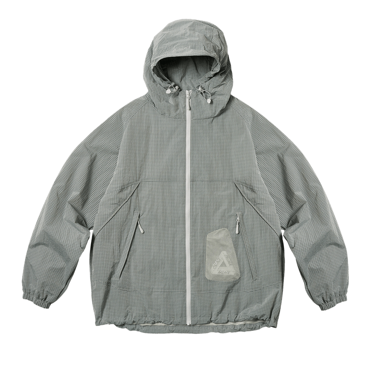 Palace Y-Ripstop Shell Jacket "Steel Grey"