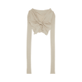 Rick Owens Lilies Jade Crop T-Shirt "Dark Pearl"