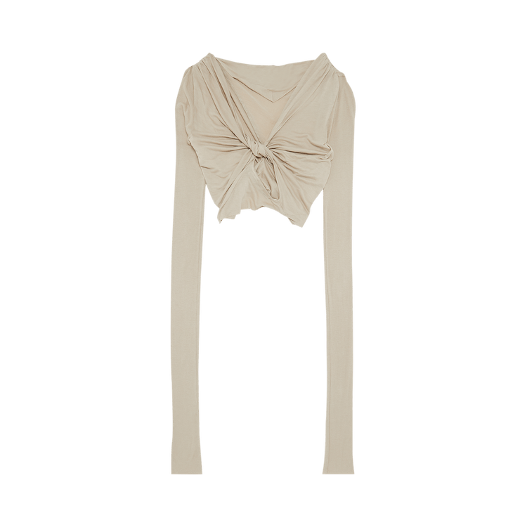 Rick Owens Lilies Jade Crop T-Shirt "Dark Pearl"