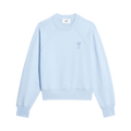 Ami Tonal Sweatshirt "Sky Blue"