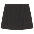 GANNI Stretch Stripe Mini Skirt "Black"
