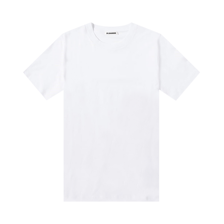 Jil Sander Regular Fit Crew Tee "White"