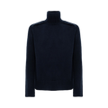 Jil Sander Crewneck Long-Sleeve Sweater "Navy"
