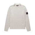 Stone Island Shadow Project Logo Patch Knitted Jumper "Grey"