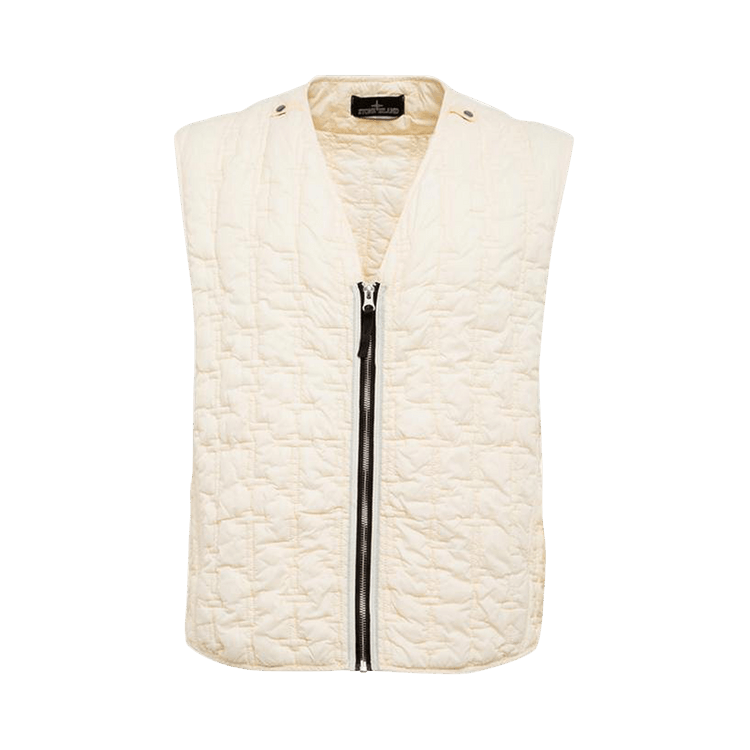 Stone Island Shadow Project Quilted Liner Vest "Butter"