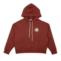 Moncler Genius x Palm Angels Logo Hoodie Sweatshirt "Burgundy"