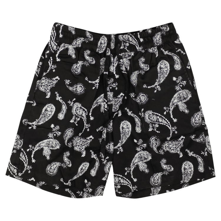Nahmias Paisley Oceanside Pattern Shorts "Black"