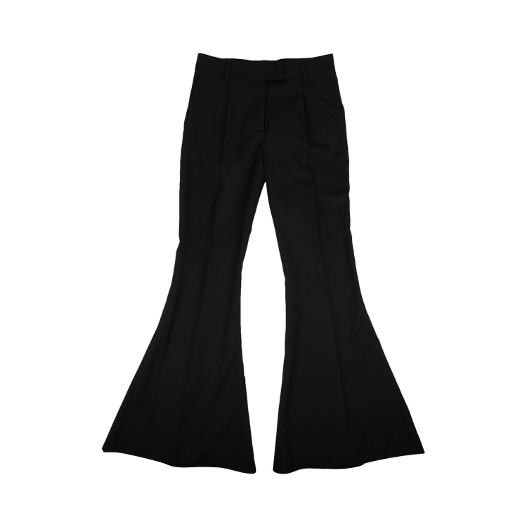 Prada Bell Buttom Casual Pants "Black"