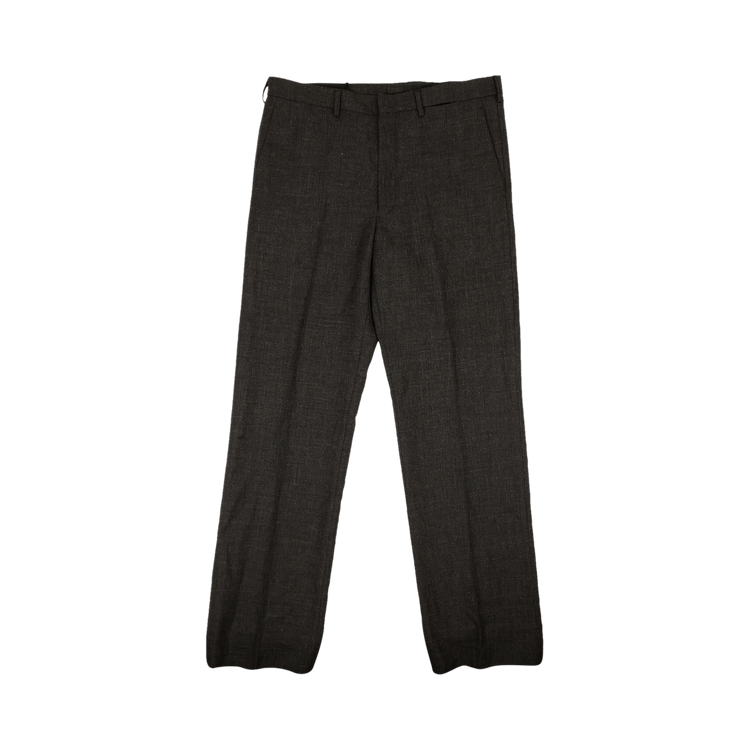 Prada Wool Dress Pants "Anthracite"
