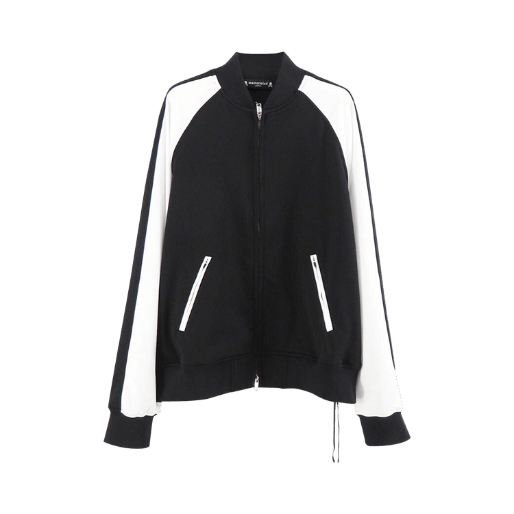 Mastermind Shoulder Line Track Jacket "Black/White"
