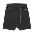 Mastermind All Over Design Velour Shorts "Charcoal"