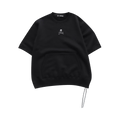 Mastermind World Loopwheel Short-Sleeve Crewneck "Black"