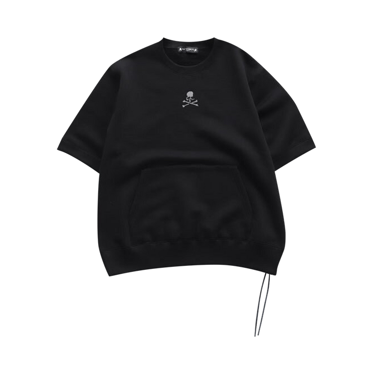 Mastermind World Loopwheel Short-Sleeve Crewneck "Black"