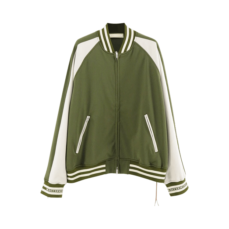 Mastermind World Shoulder Line Track Jacket "Olive/Greige"