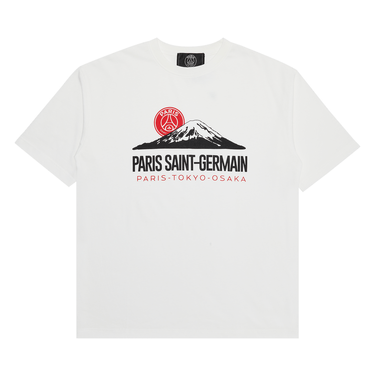 Paris Saint-Germain x EDIFICE Japan Mountain Tee "White"