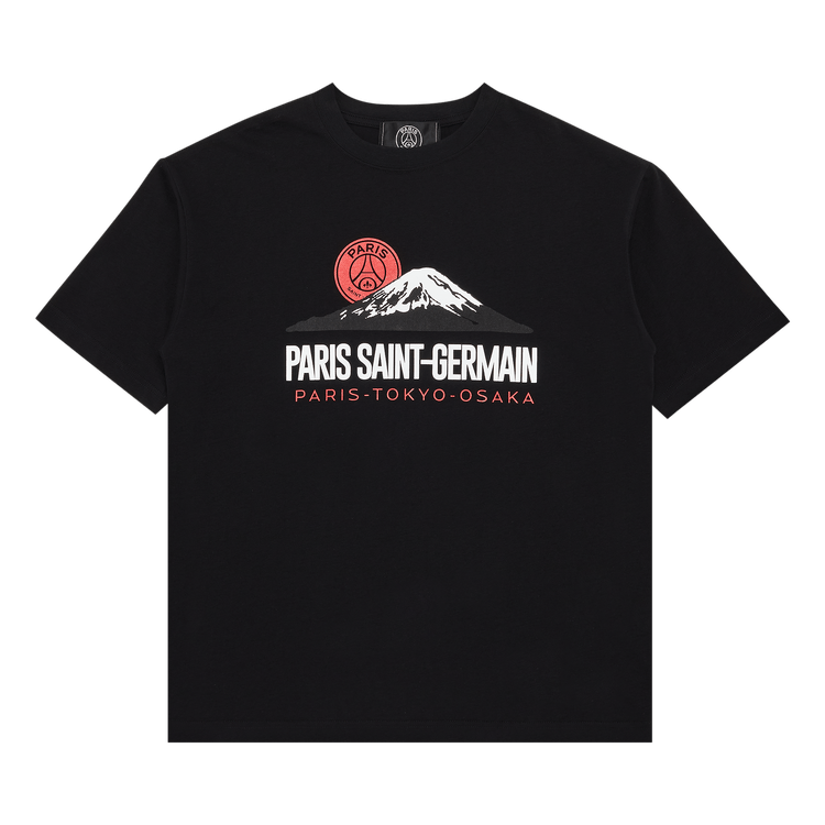 Paris Saint-Germain x EDIFICE Japan Mountain Tee "Black"
