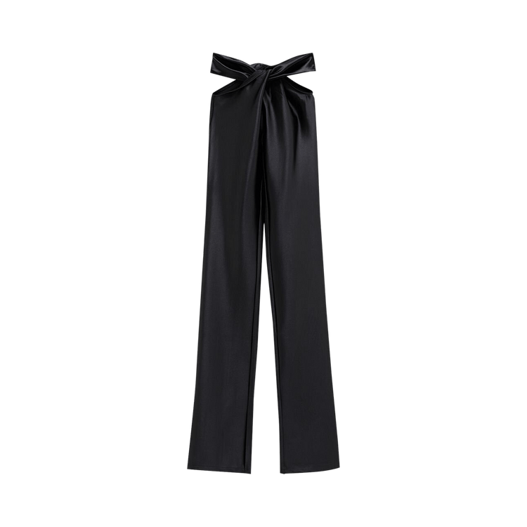 Coperni Straight Leg Cut Out Detailed Pants "Black"