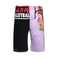 Marine Serre Regenerated T-Shirts Graphic Short "Lilac Breeze"