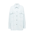 Miu Miu Denim Blouson Jacket "Light Blue"