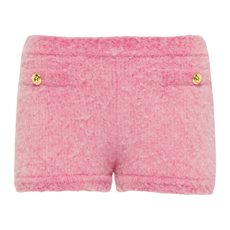 Miu Miu Boucle Shorts "Pink"