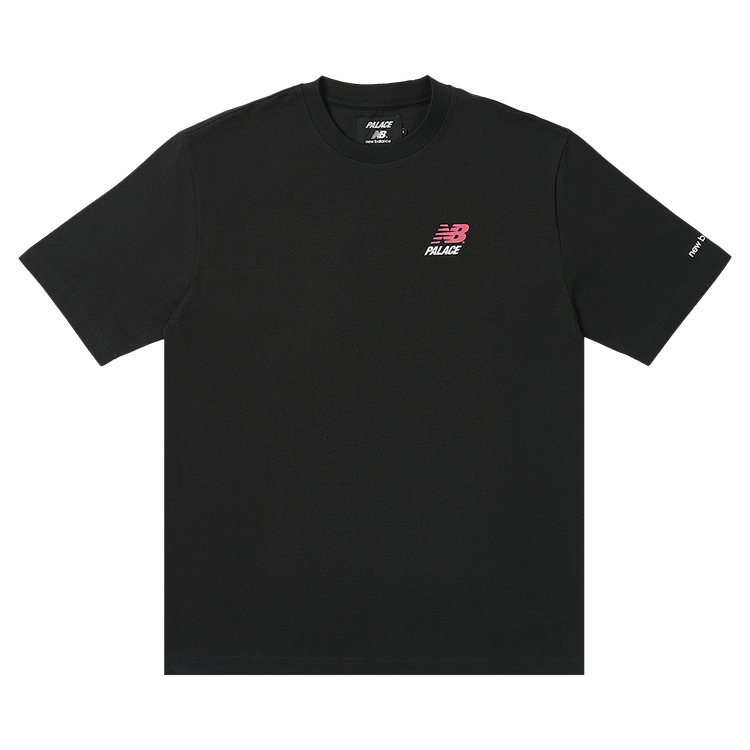 Palace x New Balance Logo T-Shirt "Black"