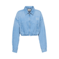 Miu Miu Denim Blouson Jacket "Sapphire"