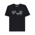 Reese Cooper Vine Print T-Shirt "Black"