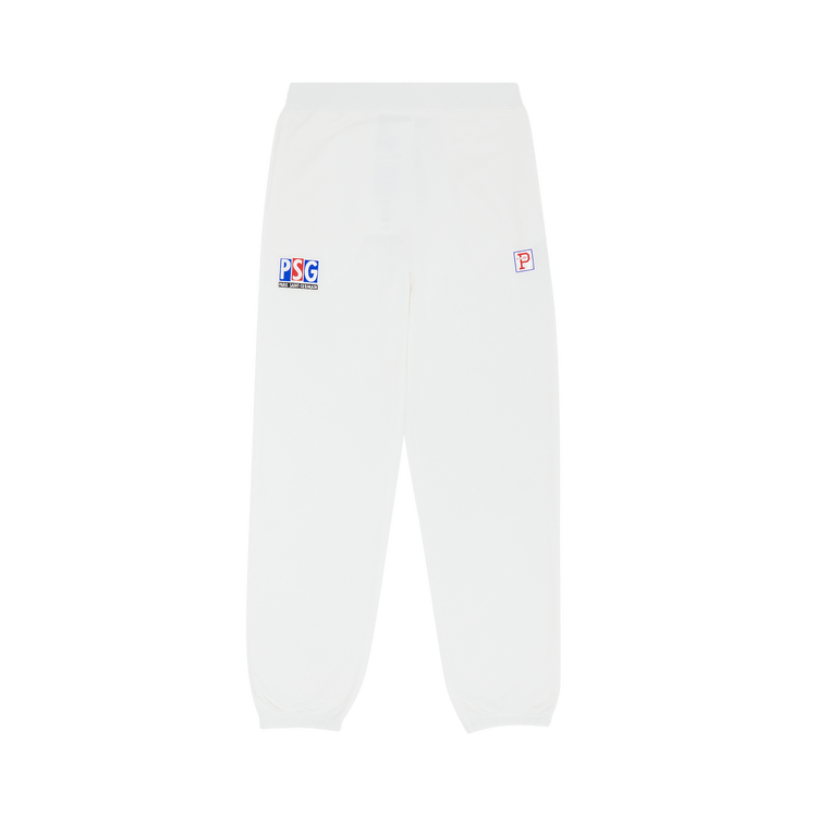 Paris Saint-Germain x Over The Pitch Classic Emblem Patch Sweatpants "White"