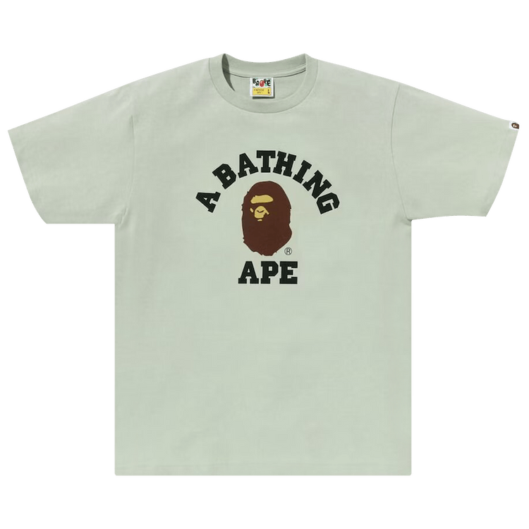 BAPE Pigment College Tee "Green"