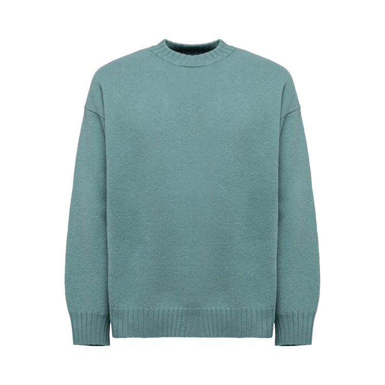 Jil Sander Crewneck Long-Sleeve Sweater "Blue"