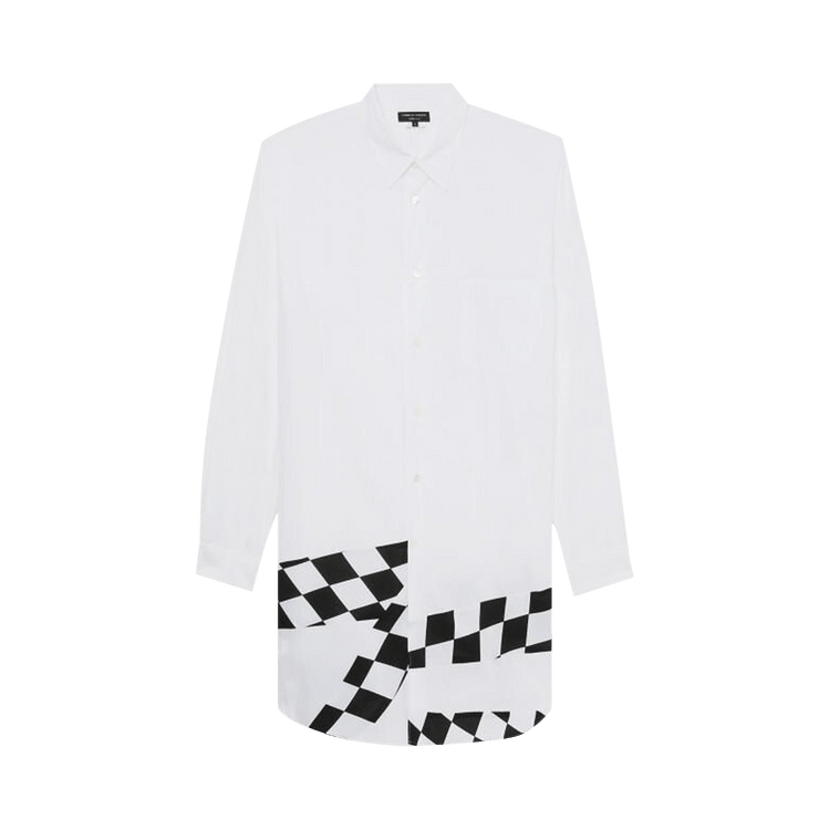 Comme des Garçons Homme Plus Checker Board Shirt "White/Black"