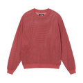 Stussy Mesh Long-Sleeve Crew "Red"