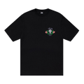 Stussy Skull Crest Tee "Black"