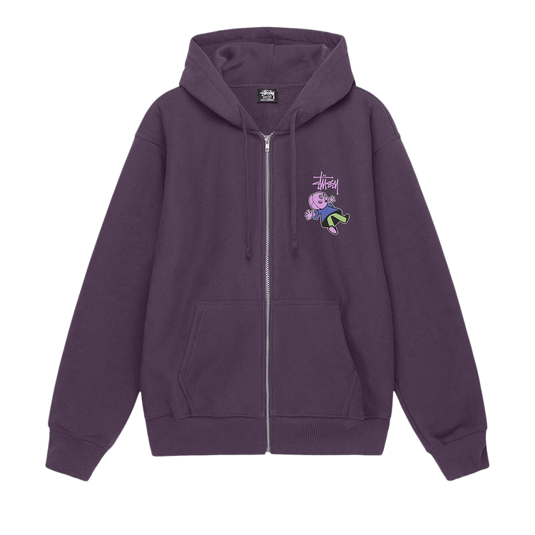 Stussy Dollie Zip Hoodie "Grape"