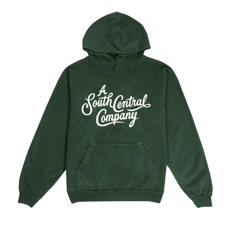 Bricks & Wood A South Central Company Logo Hoodie "Olive"