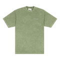 Bricks & Wood Script Logo Mineral Wash Tee "Matcha"