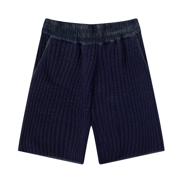 Jil Sander Quilted Shorts "Navy"